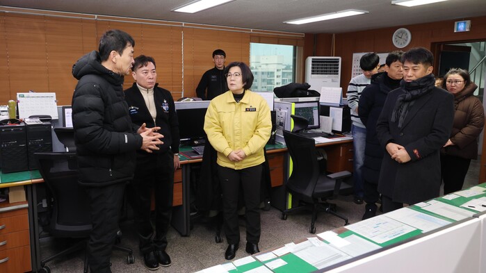 [로컬라이프] 안성시, 새해 첫날 비...