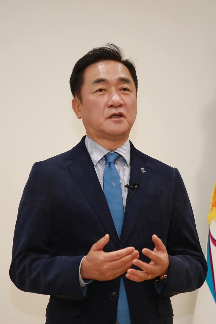 정장선 평택시장, “평택에 거센 바람...