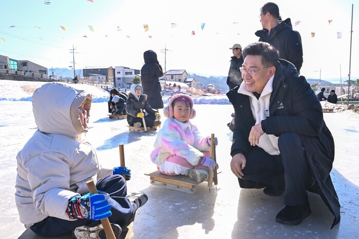 전진선 양평군수, “국수눈썰매장이 문...